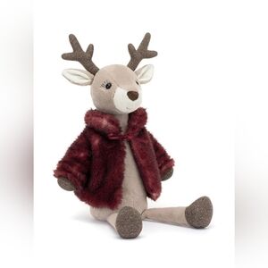 Jellycat Vivien Reindeer Plush Toy 18.5x4.3" Soft & Plush NWT